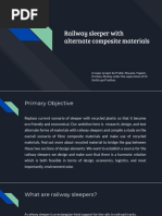 Composite Materials For Railway Sleeper