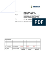 ITP For Steel Reinforcement