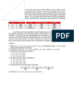 Crop Maximum Acreage Profit/Acre Plot Acreage: c1 c2 c3 p1 p2 p3 s1 s2 s3