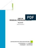 64 16 Use of Residual Pressure Valves