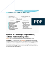 Qué Es El Liderazgo