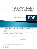 Conductos de Ventil. Serie y Paralelo