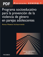 PROGRAMA Socio Educativo para La Prevención de Violencia de Género en Parejas Adolescentes - Ainoa Mateos PDF