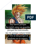 Superacion Personal Goku