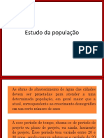 População de Projeto