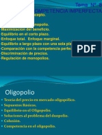 Monopolio, Olig y Comp Monopolística