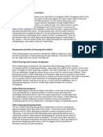 Concept and Meaning of Fiscal Deficit