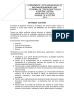 Informe de Auditoría