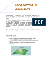 Operador Vectorial Gradiente