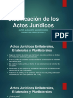 3 - Clasificacin de Los Actos Jurdicos