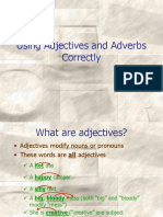 Adjectives and Adverbs PDF