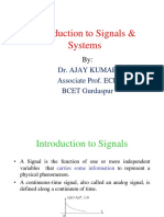 Signal and System Lectures PDF