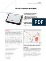 Sweep Frequency Response Analyzer: Frax 99