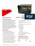 Datasheet: Control Panel