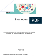 Promotion Presentation