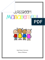 Classroom Management