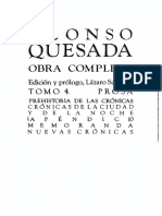 Alonso Quesada, Crónicas de La Ciudad y de La Noche