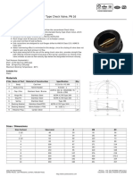 1082 Cast Iron Dual Plate Wafer Type Check Valve, PN 16: Salient Features