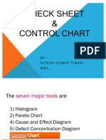 Check Sheet & Control Chart