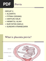 Placenta Previa Abruptio