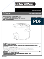 Mnual Freidora Proctor Silex 35017Y Español PDF