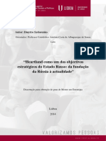 Dissertação de Mestrado, Dmytro Sydorenko