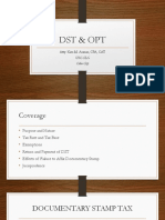 DST & OPT Lecture