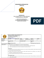 RPS Manajemen Keperawatan Garut 2019-2020