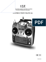 Instruction Manual: 12 Channel Radio Control System PCMG3/PCM1024/FM Selectable