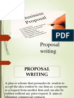 Proposal Writing