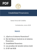 Estabilidad Financiera VF - BCB PDF