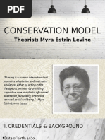 Levines Conservation Model