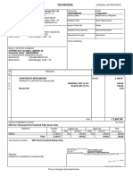 Tax Invoice: Alliance Broadband Services Pvt. LTD