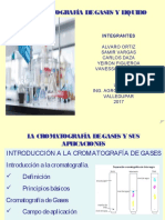 La Cromatografía de Gases Y Liquido: Integrantes