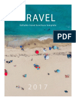 Travel: Editable Travel Brochure Template