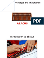 Abacus - Advantages and Importance