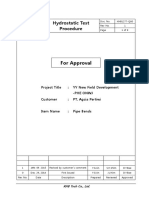 Hydrostatic Test Procedure (Rev.1)