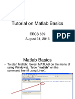 Matlab Tutorial