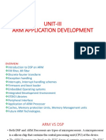 Unit-Iii Arm Application Development