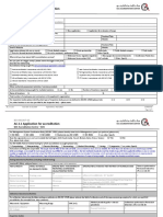 AC 2.1 V.8.2 Application Form and Accreditation Agreement