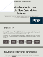 Disartria Associada Com Lesão Do Neurônio Motor Inferior