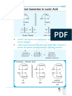 Ptical Isomerism in Lactic Acid