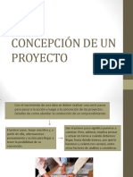 Concepción de Proyecto