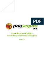 Especificação ISO 8583 PagSeguro