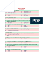 The Law of Contract in India Is Contained In:: DM Question Bank Chapter - 1