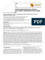 Factors Affecting Health Seeking Behaviors Among Mothers of Under Five Children Attending Primary Health Care Centers, Sudan