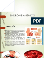 Sindrome Anémico