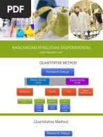 Rancangan Penelitian Eksperimental