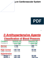 Drugs Acting On Cardiovascular System