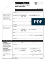 Property Occupations Form 6